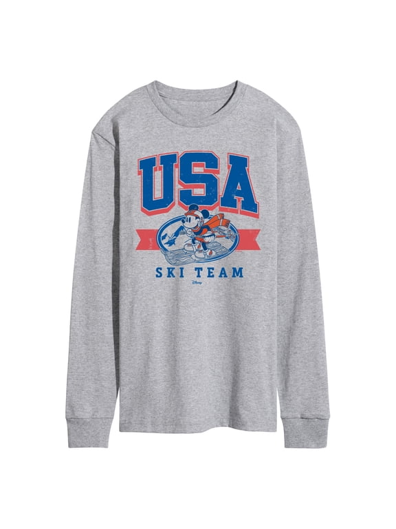 - USA Ski Team Men's Long Sleeve Graphic T-Shirt