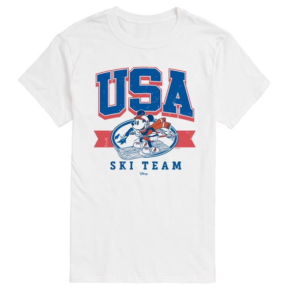 Disney - USA Ski Team - Men's Short Sleeve Graphic T-Shirt