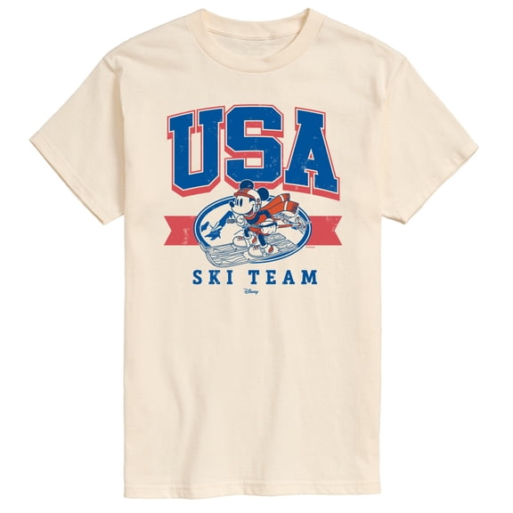 Disney - USA Ski Team - Men's Short Sleeve Graphic T-Shirt