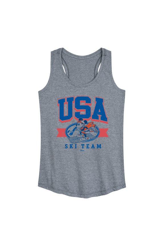 - USA Ski Team - Women's Racerback Graphic Tank
