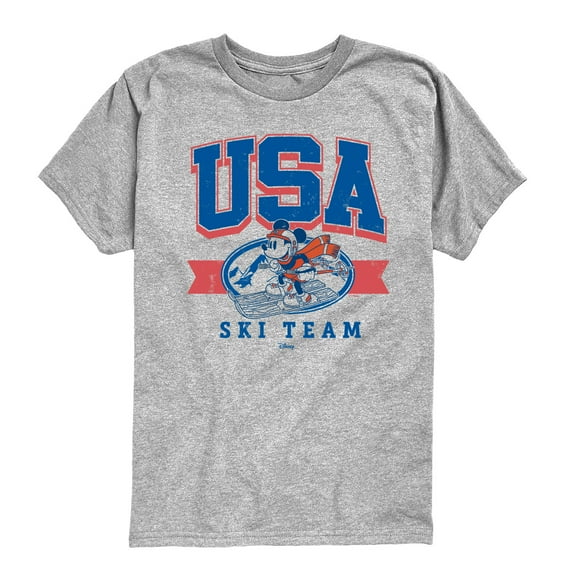 Disney - USA Ski Team - Youth Short Sleeve Graphic T-Shirt