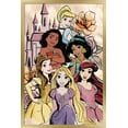 thumbnail image 1 of Disney Ultimate Princess Celebration - Castle Group Wall Poster, 14.725" x 22.375", Framed, 1 of 5
