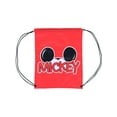 thumbnail image 1 of Disney Mickey Mouse Red Nylon Drawstring Tote, 1 of 4