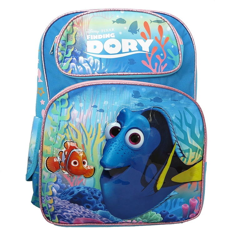 finding dory mini backpack Disney Unisex Finding Dory with Nemo School Backpack, White