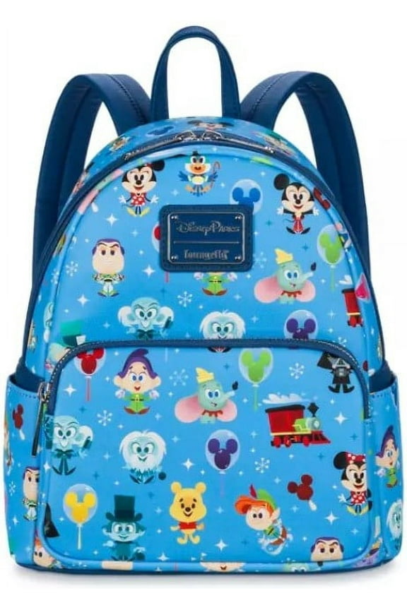 Unisex Mini Backpack With Adjustable Padded Shoulder Straps Faux Leather, Multicolor