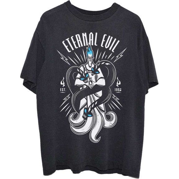 Disney Unisex T-Shirt Hercules Hades Eternal Evil (Medium)