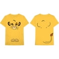 thumbnail image 1 of Disney Unisex T-Shirt Lion King Simba (Back Print) (Medium), 1 of 3