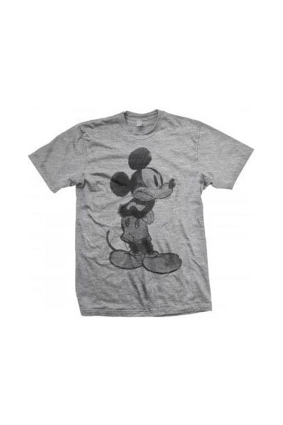 Disney Unisex T-Shirt Mickey Mouse Sketch (Medium)