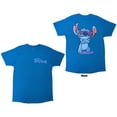 thumbnail image 1 of Disney Unisex T-Shirt Stitch Logo (Blue) (Back Print), 1 of 1