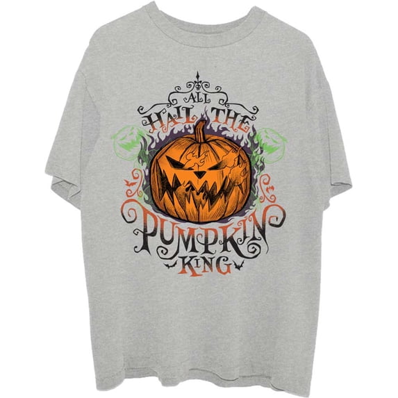Disney Unisex T-Shirt The Nightmare Before Christmas All Hail… (Small)