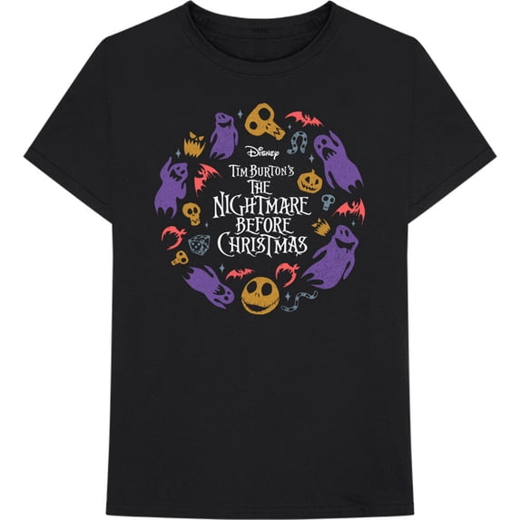 Disney Unisex T-Shirt The Nightmare Before Christmas Character Flight (XX-Large)