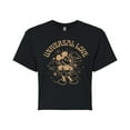 thumbnail image 1 of Disney - Universal Love - Juniors Cropped Cotton Blend T-Shirt, 1 of 5