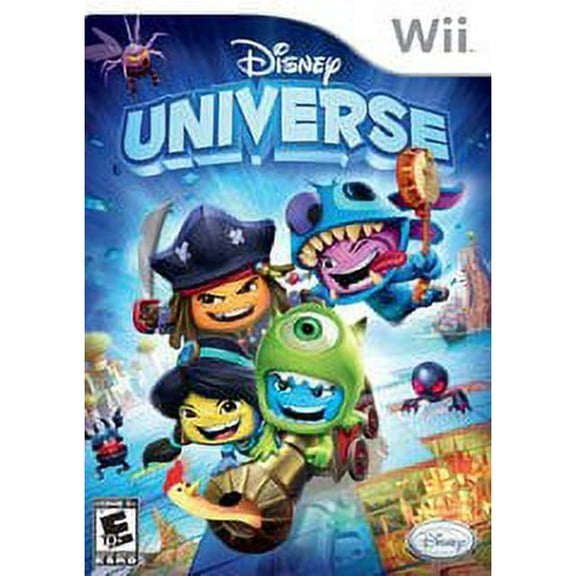Pre-Owned Disney Universe, Physical/Nintendo Wii, Action & Adventure, Parental Controls, Video Game for, 4 Offline Players