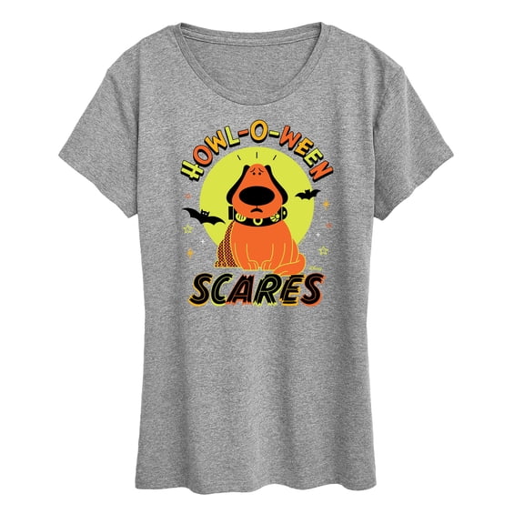 Disney - Up - Dug Howl O Ween Scares  - Women's Short Sleeve Graphic T-Shirt