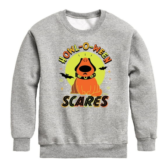 Disney - Up - Howl-O-Ween Scares - Toddler & Youth Crewneck Fleece Sweatshirt