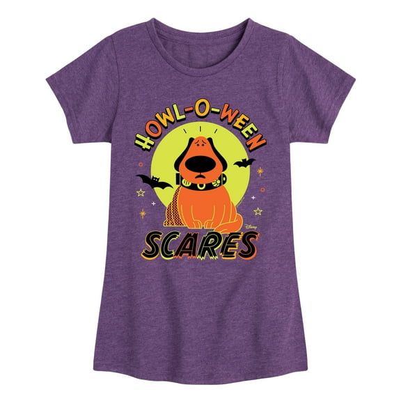Disney - Up - Howl-O-Ween Scares - Toddler & Youth Girls Short Sleeve Graphic T-Shirt