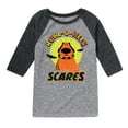 thumbnail image 1 of Disney - Up - Howl-O-Ween Scares - Toddler & Youth Raglan Graphic T-Shirt, 1 of 5