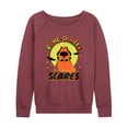 thumbnail image 1 of Disney - Up - Howl-O-Ween Scares - Women's Lightweight French Terry Long Sleeve Shirt, 1 of 5