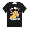 thumbnail image 1 of Disney - Up - My Dog Is My Valentine - Boys Youth Short Sleeve Graphic T-Shirt, 1 of 5