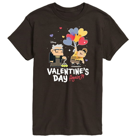 Disney - Up - Valentines Day Again - Men's Short Sleeve Graphic T-Shirt