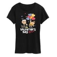 thumbnail image 1 of Disney - Up - Valentines Day Again - Women's Short Sleeve Graphic T-Shirt, 1 of 5