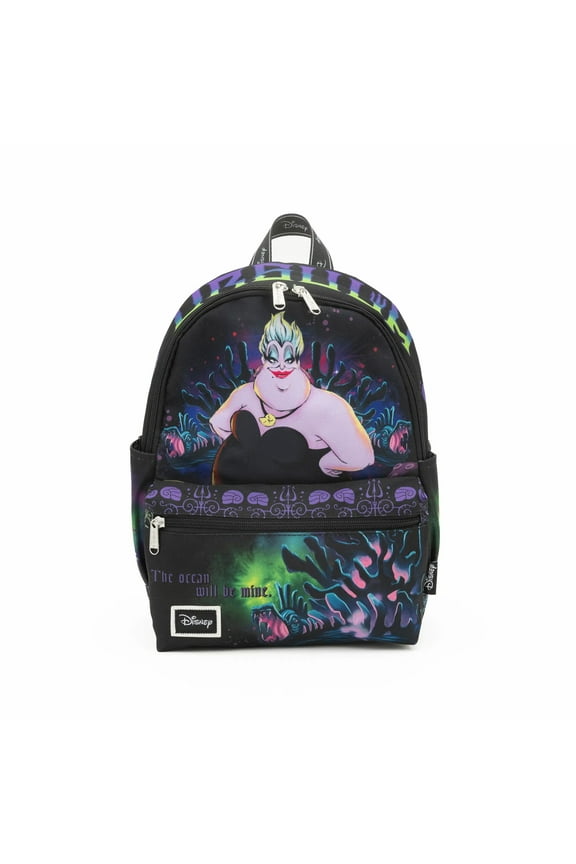 Disney Ursula 13-inch Nylon Backpack
