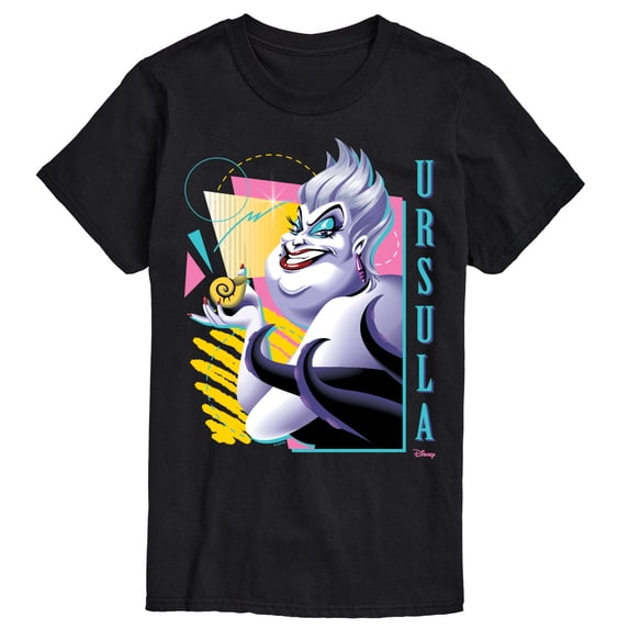 Disney - Ursula 80s - Men's Short Sleeve Graphic T-Shirt