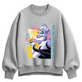 thumbnail image 1 of Disney - Ursula 80s Women's Oversized Fleece Crew Sweatshirt, 1 of 3