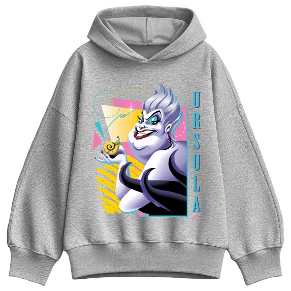 Disney - Ursula 80s Women's Oversized Fleece Hoodie Sweatshirt