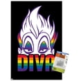 thumbnail image 1 of Disney - Ursula - Diva Wall Poster with Pushpins, 14.725" x 22.375", 1 of 6