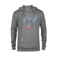thumbnail image 1 of Disney Ursula Neon Face T-Shirt - Pullover Hoodie for Adults - Customized-Graphite Heather, 1 of 5