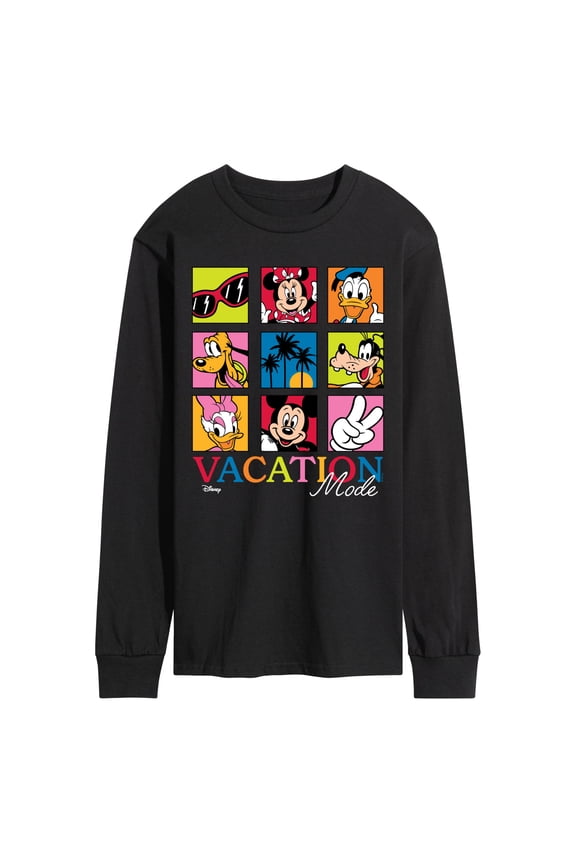 - Vacation Mode - Men's Long Sleeve Graphic T-Shirt