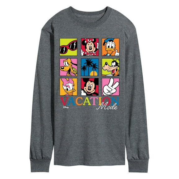 Disney - Vacation Mode - Men's Long Sleeve Graphic T-Shirt