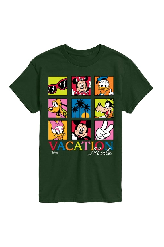 - Vacation Mode - Men's Short Sleeve Graphic T-Shirt