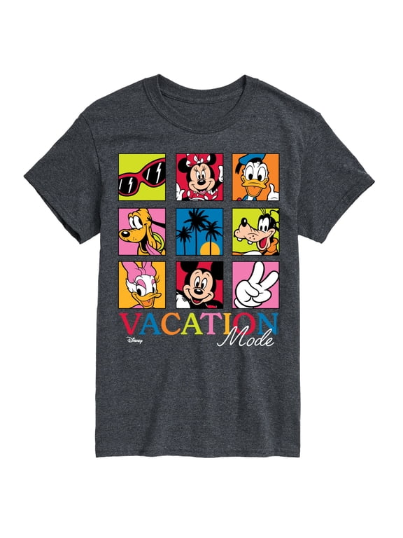 - Vacation Mode Men's Short Sleeve Graphic T-Shirt