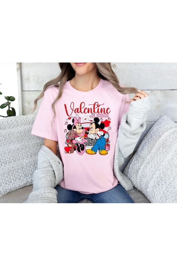 Disney Valentine Main Street, Mickey Minnie Cupids Shirt, Disney Couple, Mickey Minnie Love, Flirting Shirt, Black Tshirt