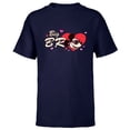thumbnail image 1 of Disney Valentine's Day Big Bro Gift Family Matching Trip - Short Sleeve T-Shirt for Kids - Customized-Navy, 1 of 5