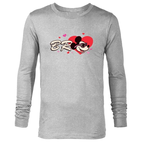 Disney Valentine's Day Bro Brother Gift Family Matching Trip - Long Sleeve T-Shirt for Men - Customized-Athletic Heather
