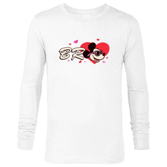 Disney Valentine's Day Bro Brother Gift Family Matching Trip - Long Sleeve T-Shirt for Men - Customized-White