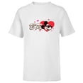 thumbnail image 1 of Disney Valentine's Day Bro Brother Gift Family Matching Trip - Short Sleeve T-Shirt for Kids - Customized-White, 1 of 5