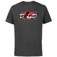 thumbnail image 1 of Disney Valentine's Day Dad Gift Family Matching Trip - Short Sleeve Cotton T-Shirt for Adults - Customized-Charcoal, 1 of 5