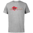 thumbnail image 1 of Disney Valentine's Day Grandma Gift Family Matching Trip - Short Sleeve Cotton T-Shirt for Adults - Customized-Athletic Heather, 1 of 5