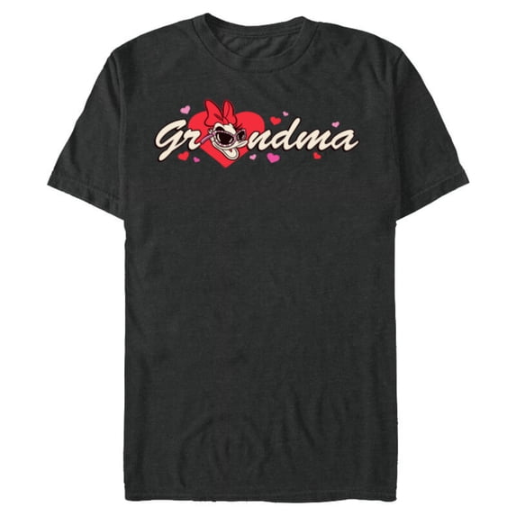 Disney Valentine's Day Grandma Gift Family Matching Trip Standard T-Shirt- Short Sleeve Blended T-Shirt for Adults - Customized-Dark Heather