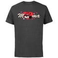 thumbnail image 1 of Disney Valentine's Day Mama Gift Family Matching Trip - Short Sleeve Cotton T-Shirt for Adults - Customized-Charcoal, 1 of 5
