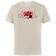 thumbnail image 1 of Disney Valentine's Day Mom Gift Family Matching Trip - Short Sleeve Cotton T-Shirt for Adults - Customized-Natural, 1 of 5