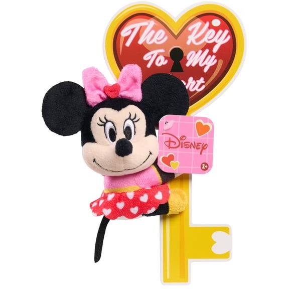 Disney Valentine's The Key to My Heart Mickey Mouse Mini Gripper Plush