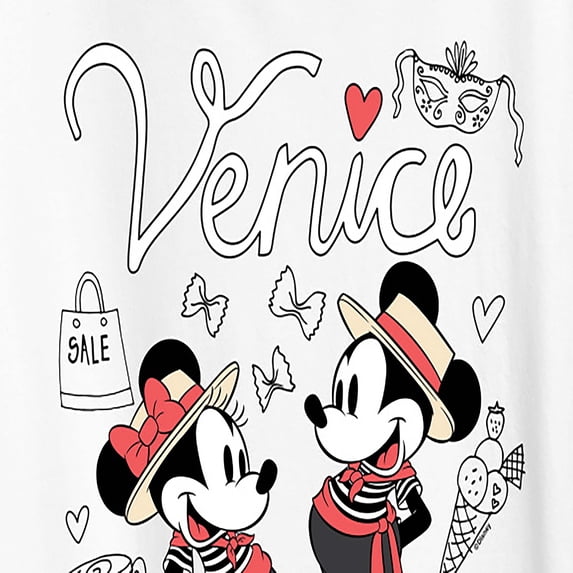 Disney - Venice - Women's Short Sleeve Graphic T-Shirt