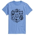 thumbnail image 1 of Disney - Villain Frames - Men's Short Sleeve Graphic T-Shirt, 1 of 4