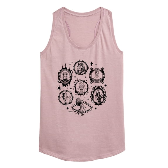 Disney - Villain Frames - Women's Racerback Graphic Tank