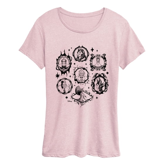 Disney - Villain Frames - Women's Short Sleeve Graphic T-Shirt